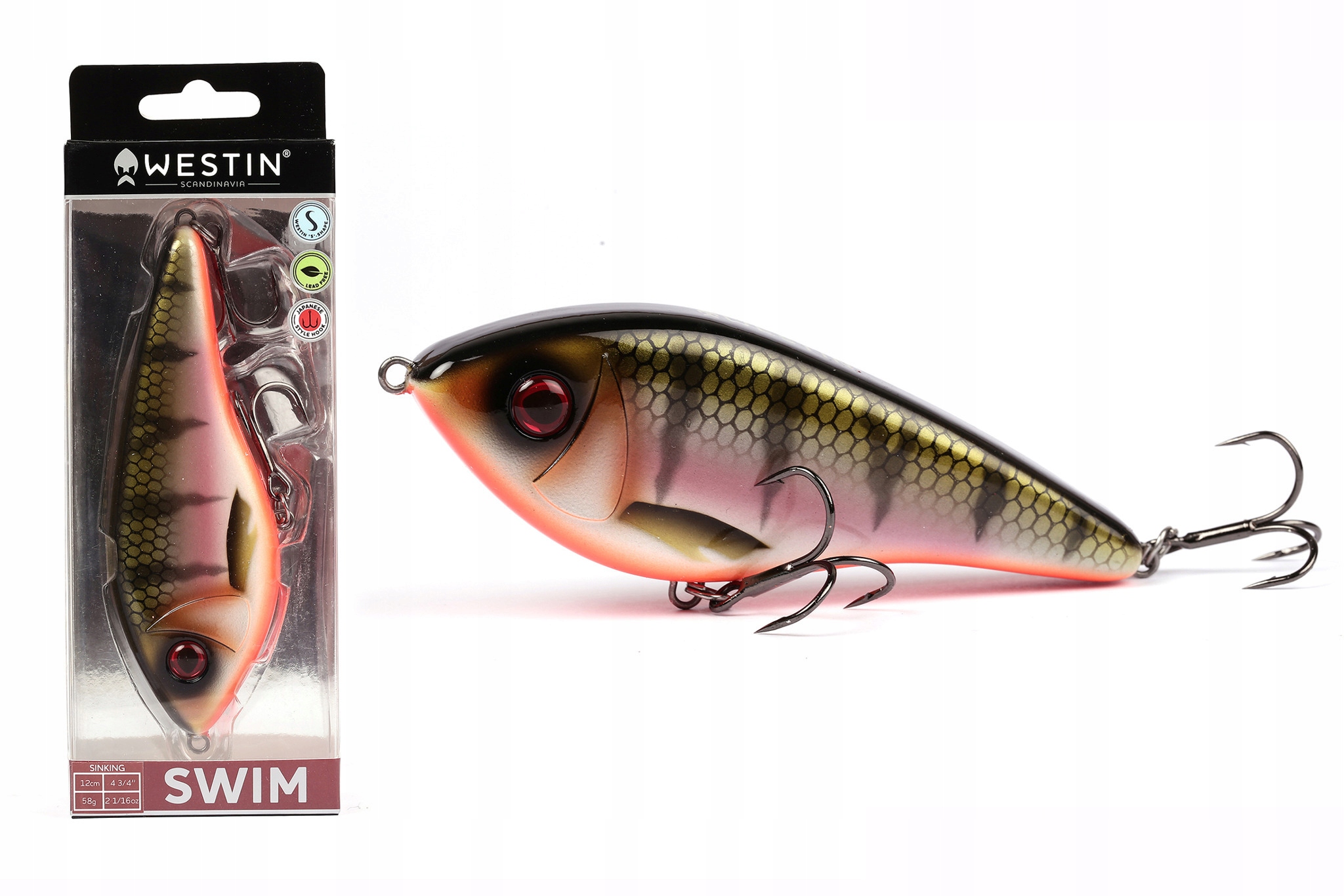 Jerk Westin Swim Glidebait 13,5cm/77g