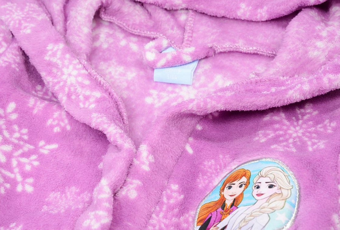 FROZEN SZLAFROK CIEPŁY MIĘKKI lila 110/116 R047B Marka EplusM