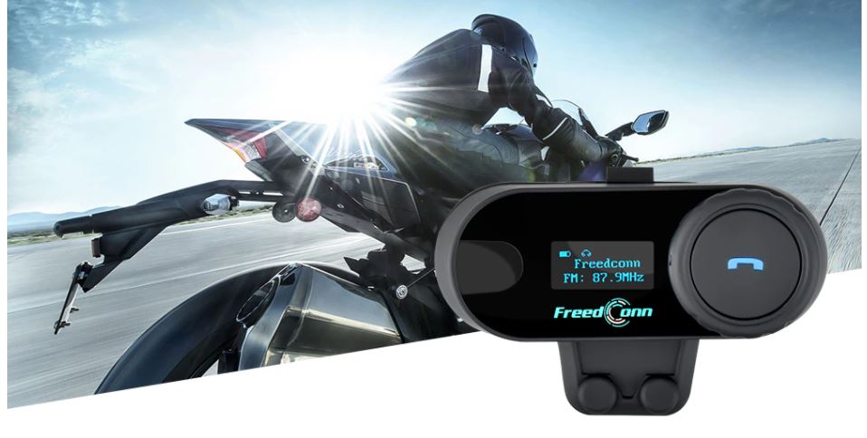 FREEDCONN TCOM SC домофон мотоцикл 800m FM-радио