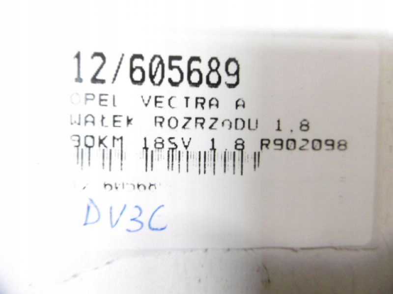 Vectra A распределительный вал 1,8 R90209829