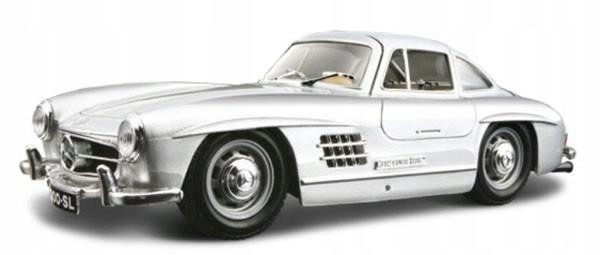 Mercedes Benz 300SL 1954 červená Bburago