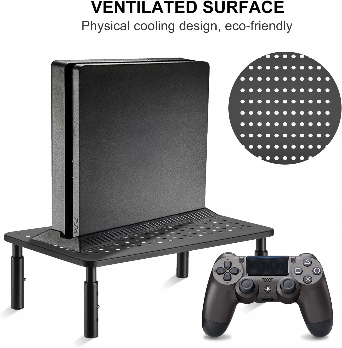 STOJAK PODSTAWKA DO LAPTOPA KOMPUTERA MONITORA REGULACJA WYSOKOŚCI Średnica wentylatora 23.5 mm