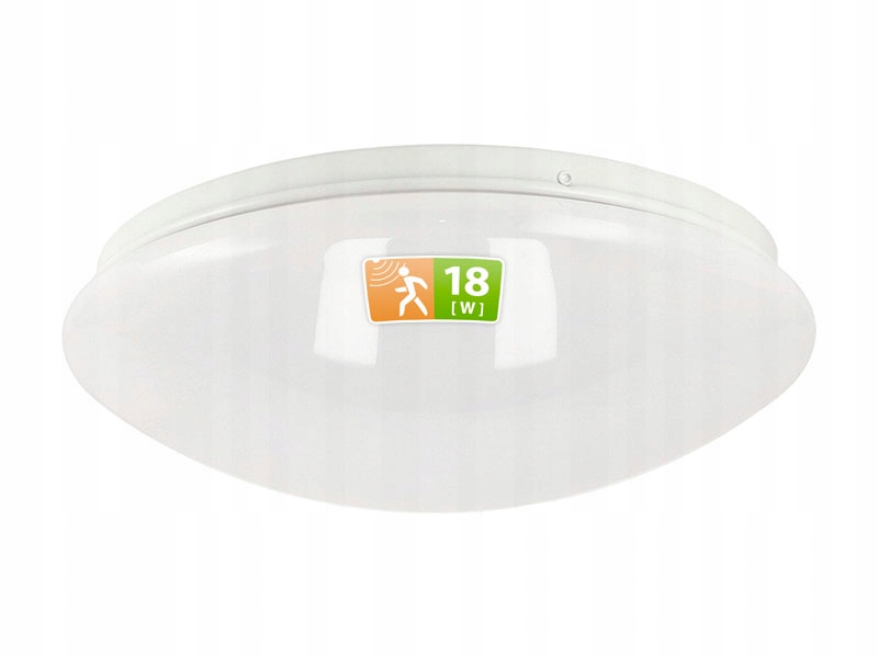 

Lampa Sufitowa Plafon Led 18W Z Czujnikiem Ruchu