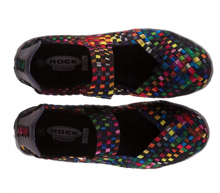 ROCK SPRING PÓŁBUTY CAPE TOWN TUTTI FRUTII BLACK r. 39 Rozmiar 39