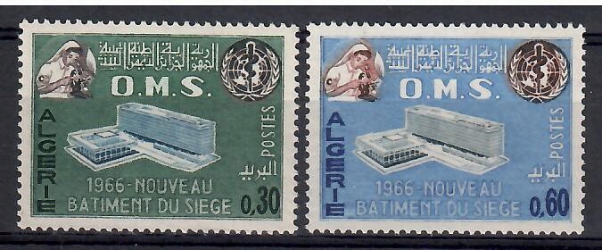 Algieria 1966 Mi 454-455 Czyste **