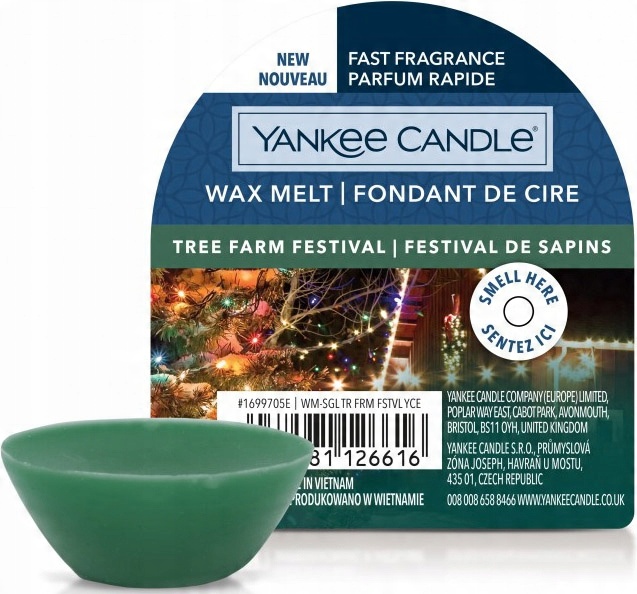 

Tree Farm Festival Wosk Yankee Candle 22g