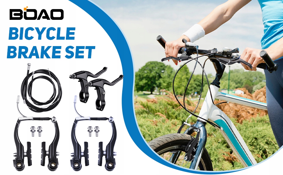 Czarny przedni i tylny rowerowy hamulec hybrydowy Model Hamulców rowerowych