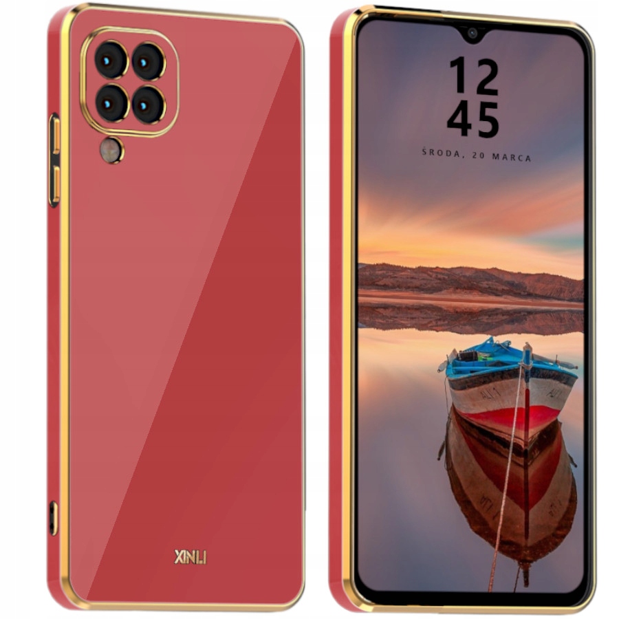 

Etui Glamour Case Do Samsung M33 5G 2x Szkło