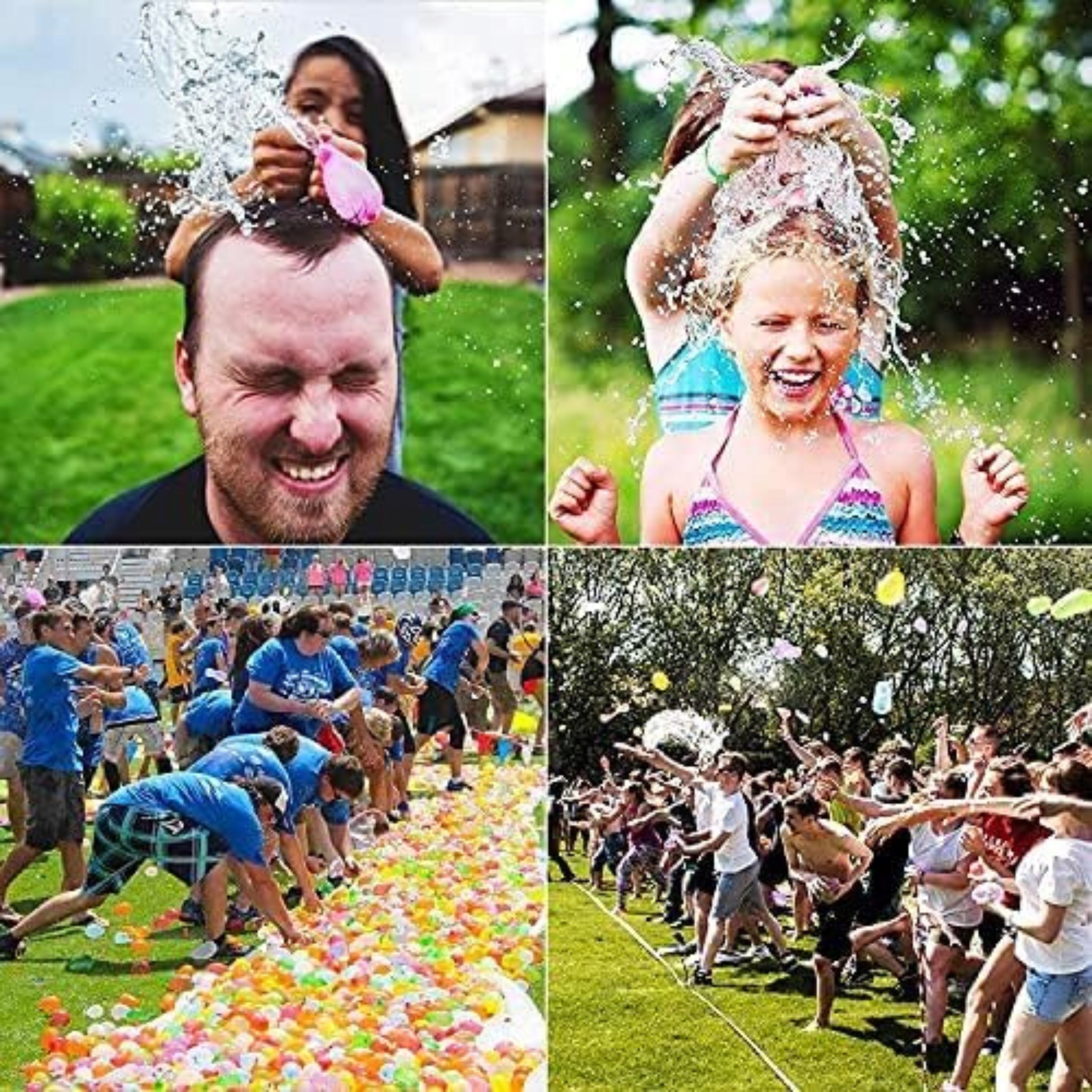 BOMBY WODNE BALONY BALONIKI NA WODĘ AUTOMATYCZNE ZESTAW 666 SZT DLA DZIECI Rodzaj balony wodne