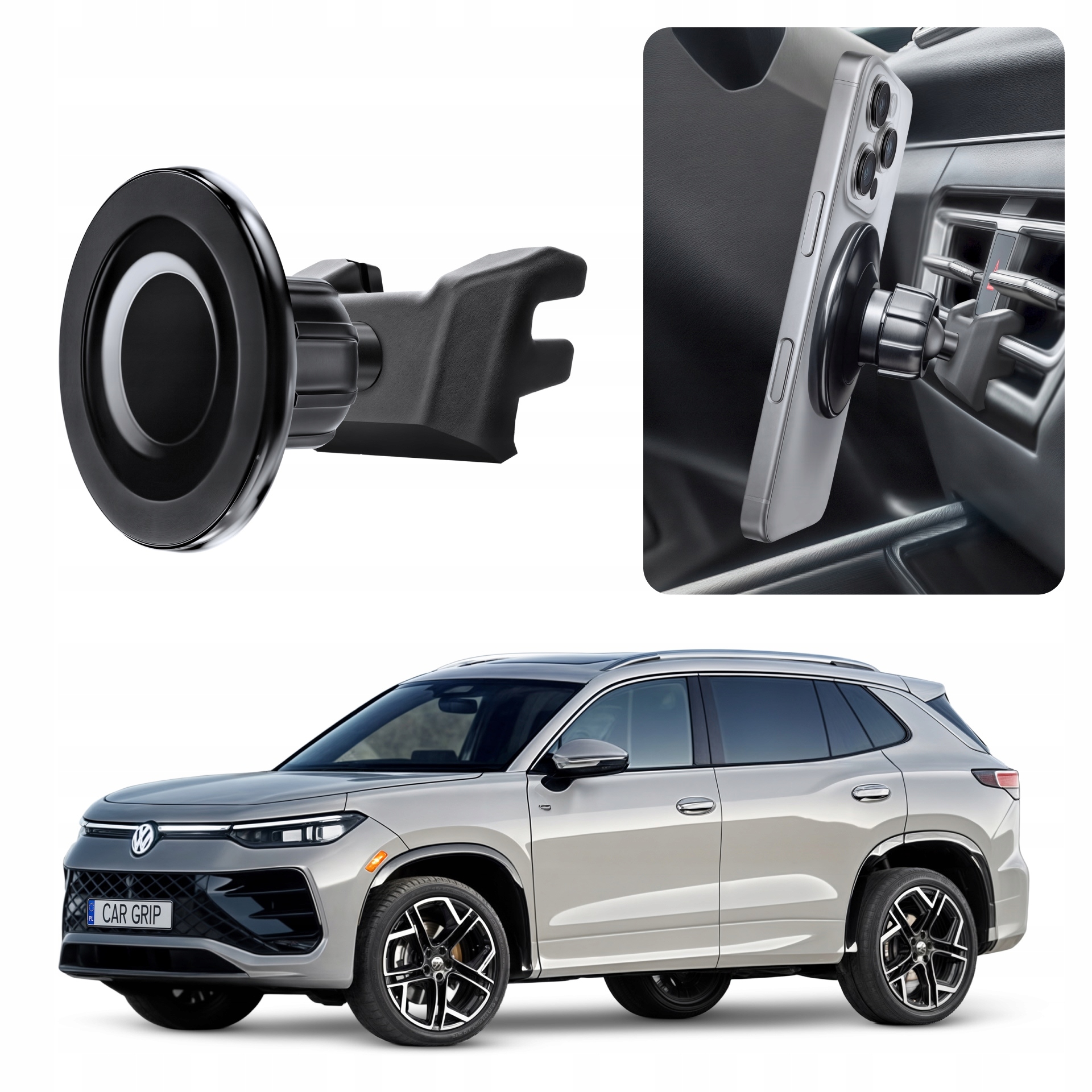 Uchwyt magnetyczny MagSafe do Volkswagen Tiguan III 3 (2024-)