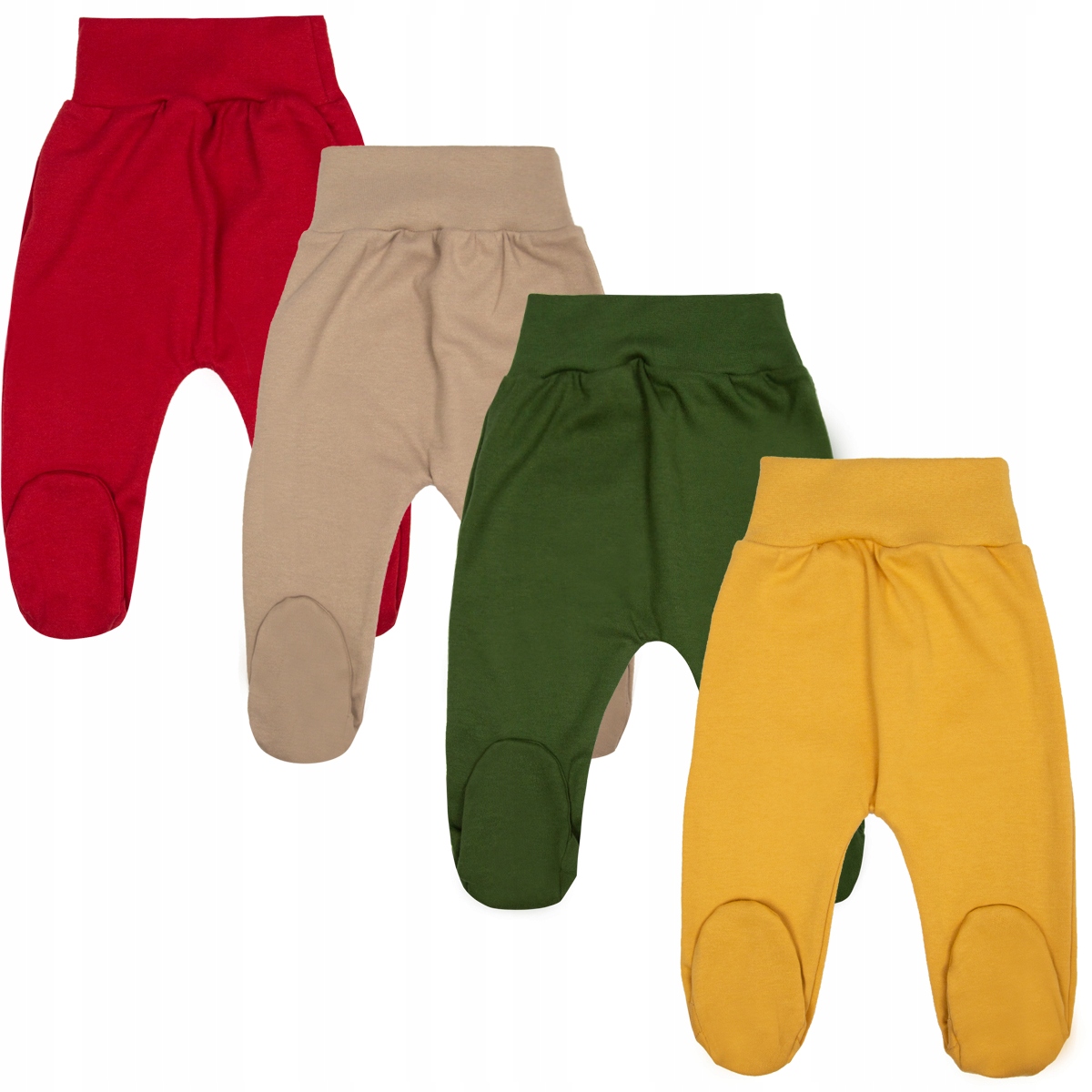 

4-pak Półśpiochy Bezuciskowe spodenki bawełna 74