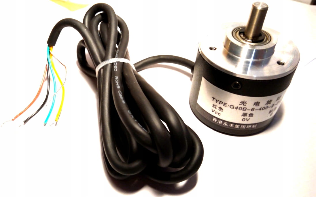 Enkoder inkrementalny 400 impulsów na obrót 5-24V