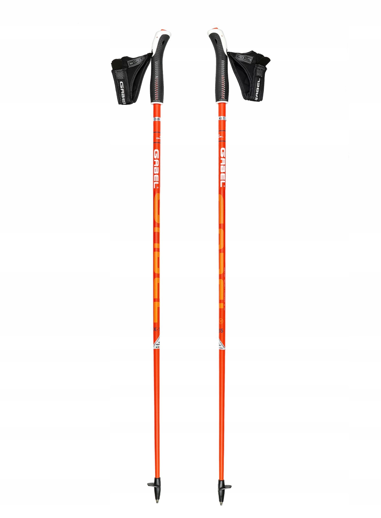 Nordic walking hole Gabel X-1.35 oranžová 115 cm