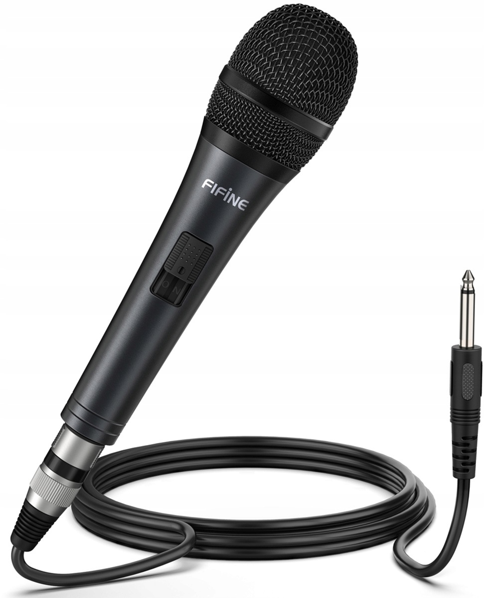 Vokální dynamický mikrofon Fifine K6 (černý)