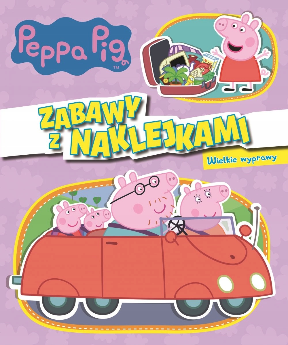 

Świnka Peppa Zabawy z naklejkami 2 Wielkie Kd