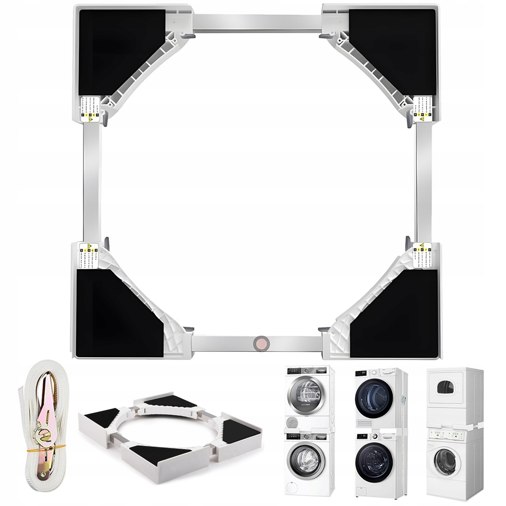 Łącznik Pralki Suszarki Stabilizacja Antypolizanciowa Nastawny Z 8 Poduszek
