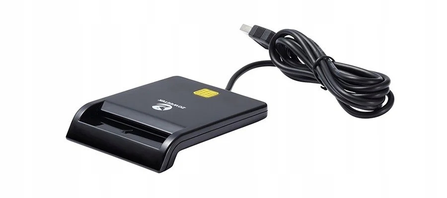 Czytnik Kart Inteligentnych Zoweetek USB CAC Smart Card Reader PIV