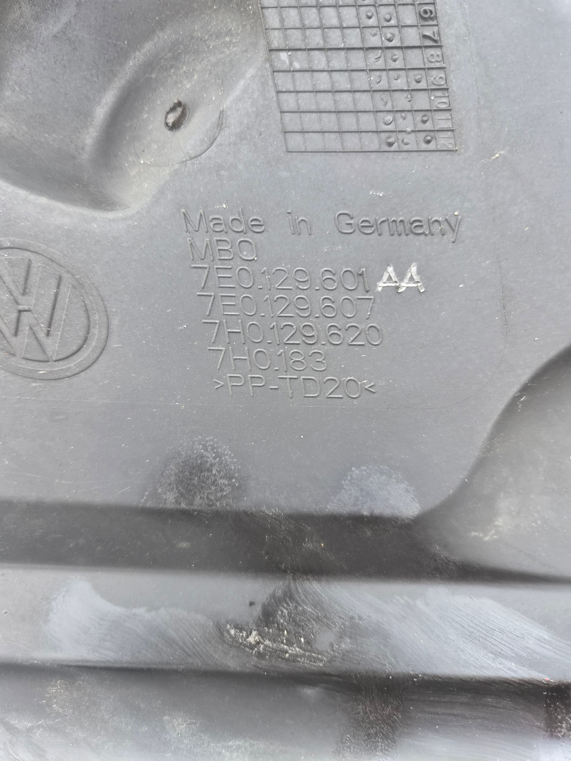 FILTER luft Gehäuse VW T6 2.0 TDI 7E0129601AA 7E0129607 7E0129620