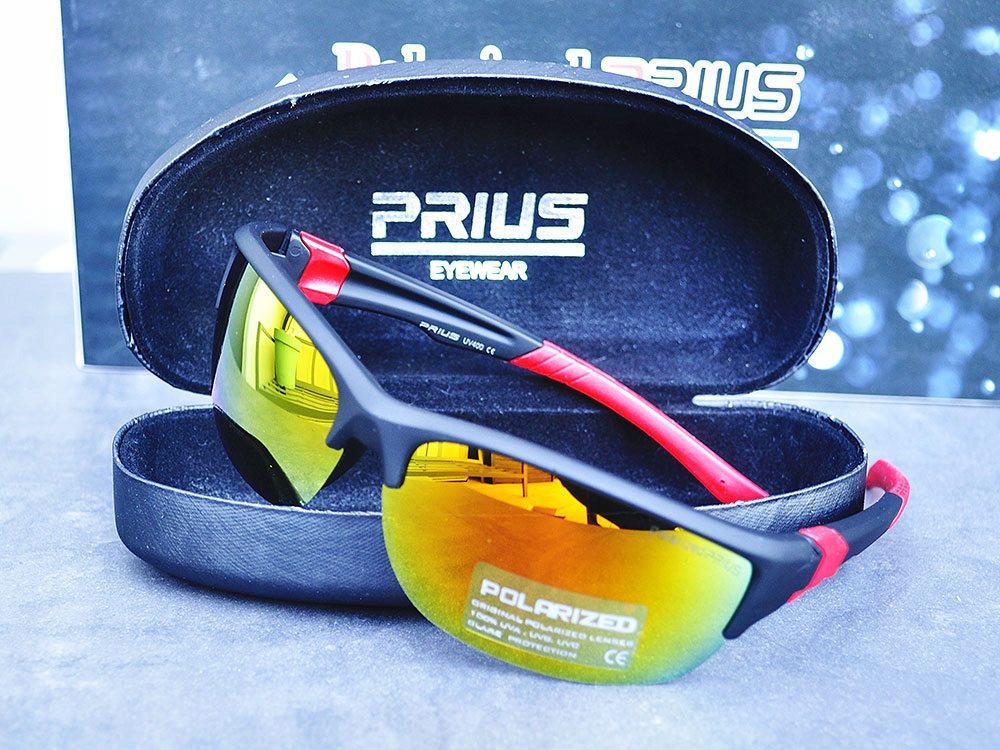 OKULARY MĘSKIE POLARYZACYJNE PRIUS SPORTOWE UV400 Marka inna