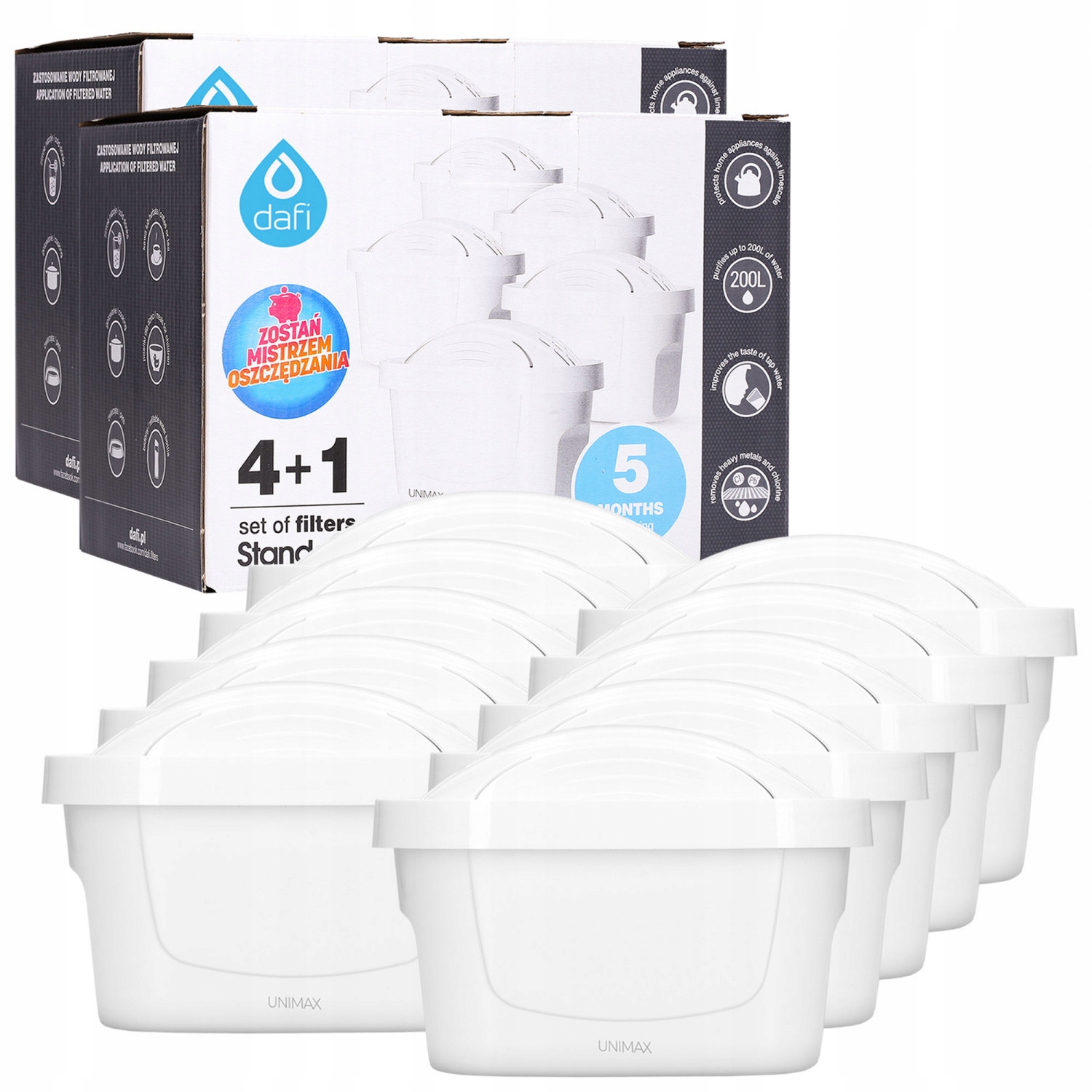 

10szt Filtr Dafi Unimax Do Brita Zamiennik Maxtra