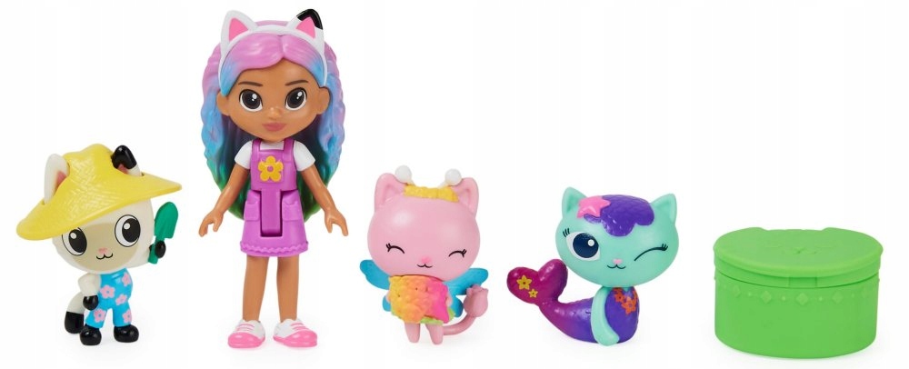 GABI I PRZYJACIELE GABBY'S DOLLHOUSE 4 FIGURKI Bohater / Bajka Inny