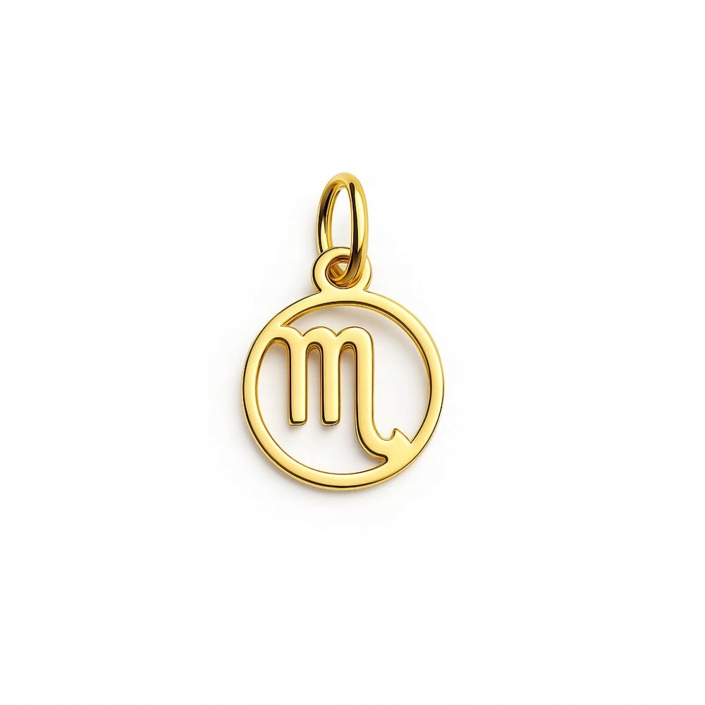 Zlatý Přívěsek Štír 585 Znamení Zvěrokruhu Přívěsek Horoskop