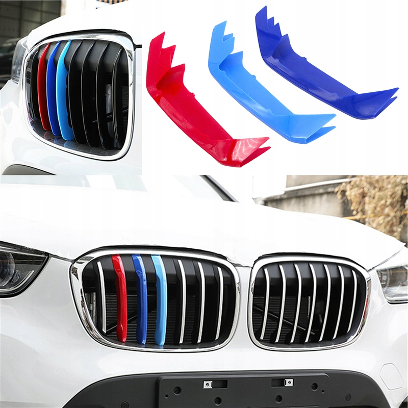 Для BMW X2 F39 2018 червоний / синій / небесно-блакитний dek