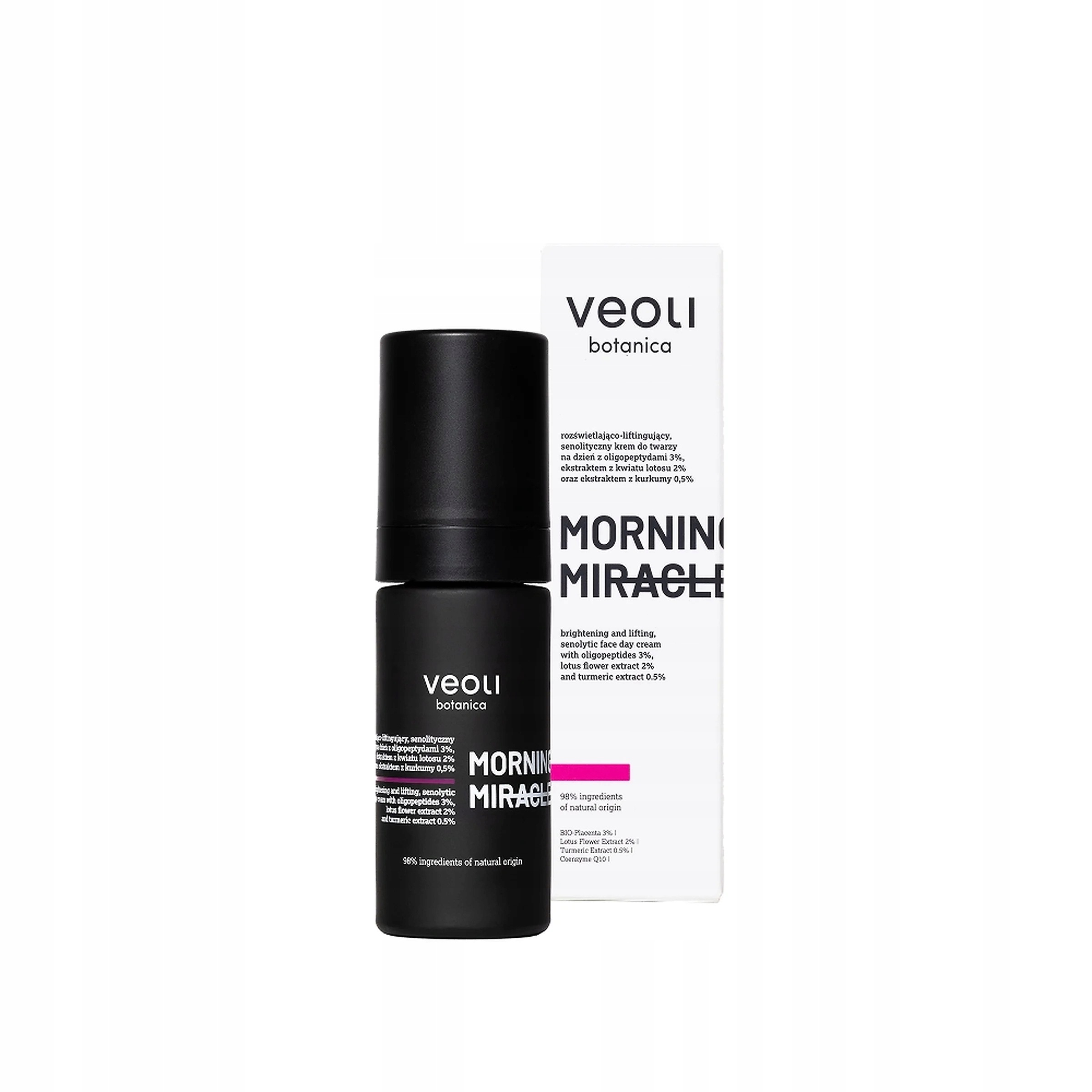 Veoli Botanica Morning Miracle Krem do twarzy na dzień 30 ml