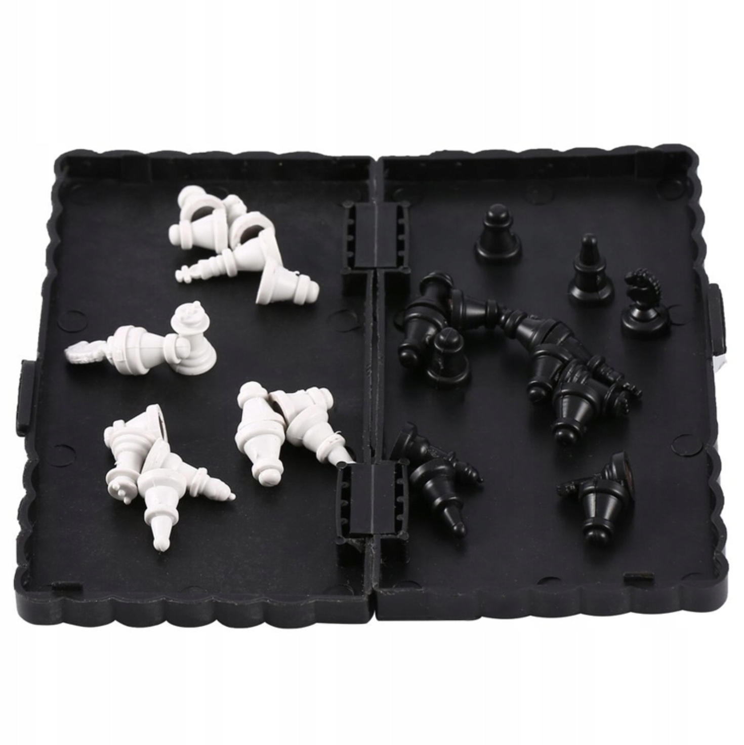 SZACHY WARCABY MAGNETYCZNE GRA CHESS PRZENOŚNE 2w1 Informacje dodatkowe wersja podróżna