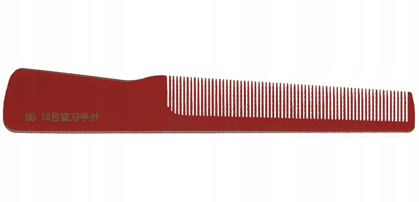 Hřeben na stříhání vlasů Leader Comb Ub 16 Brown (Hnědý)