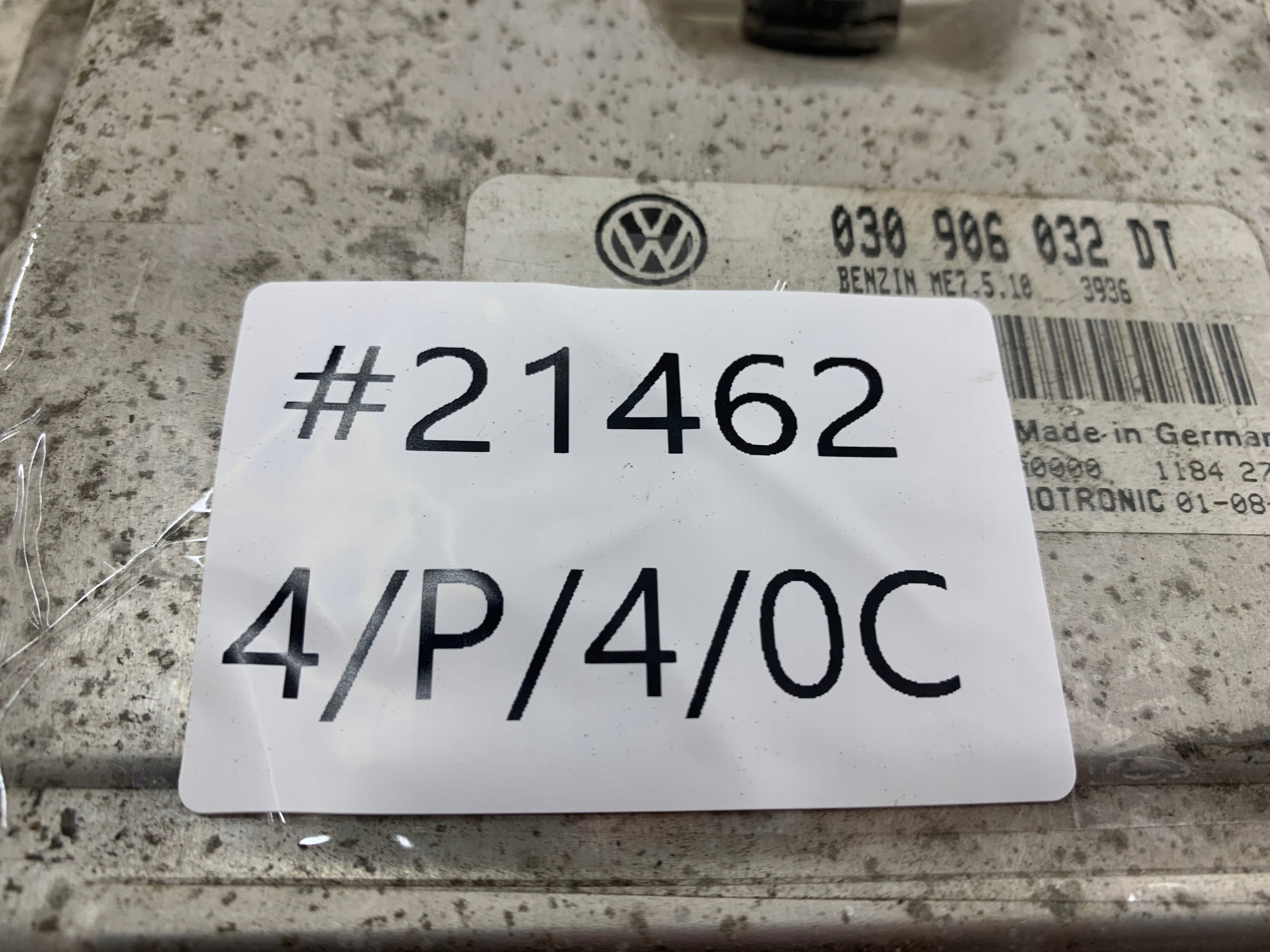 VW POLO 6N III 1.4 unité de commande électronique uce moteur 030906032DT