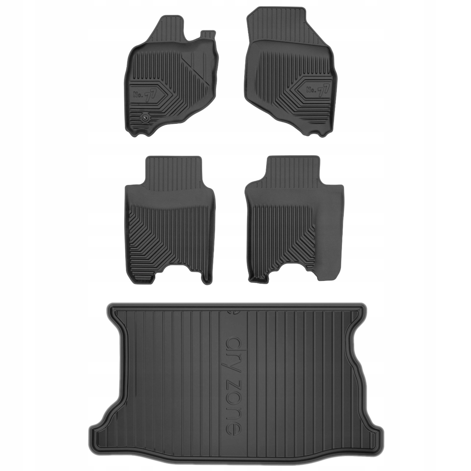 Sada kobercov rohož Honda Jazz 01-08 Hb