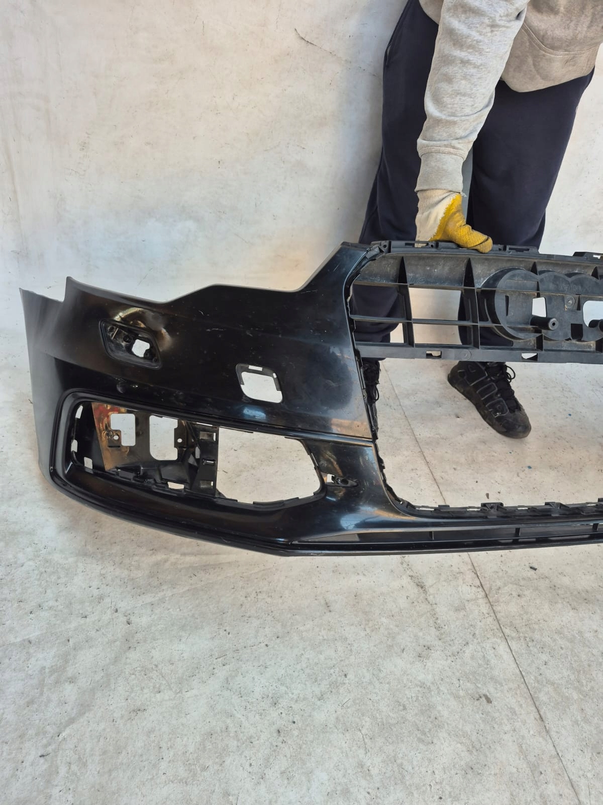 AUDI A6 C7 4G S-LINE 11-14 bumper front front SPR 4XPDC 4G0807437C