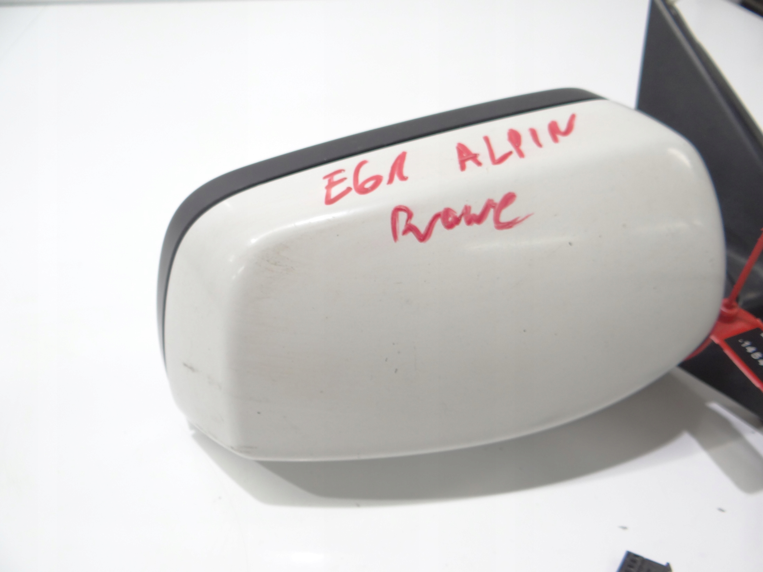 mirror right BMW E60 M PAKIET ALPINWEISS 3