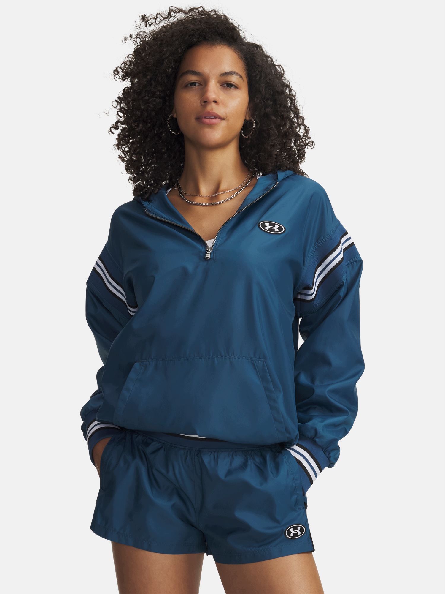 Under Armour Dámská bunda Under Armour Icon Woven Heritage Qz