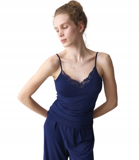 Triumph Amourette Camisole tmavě modrá 36