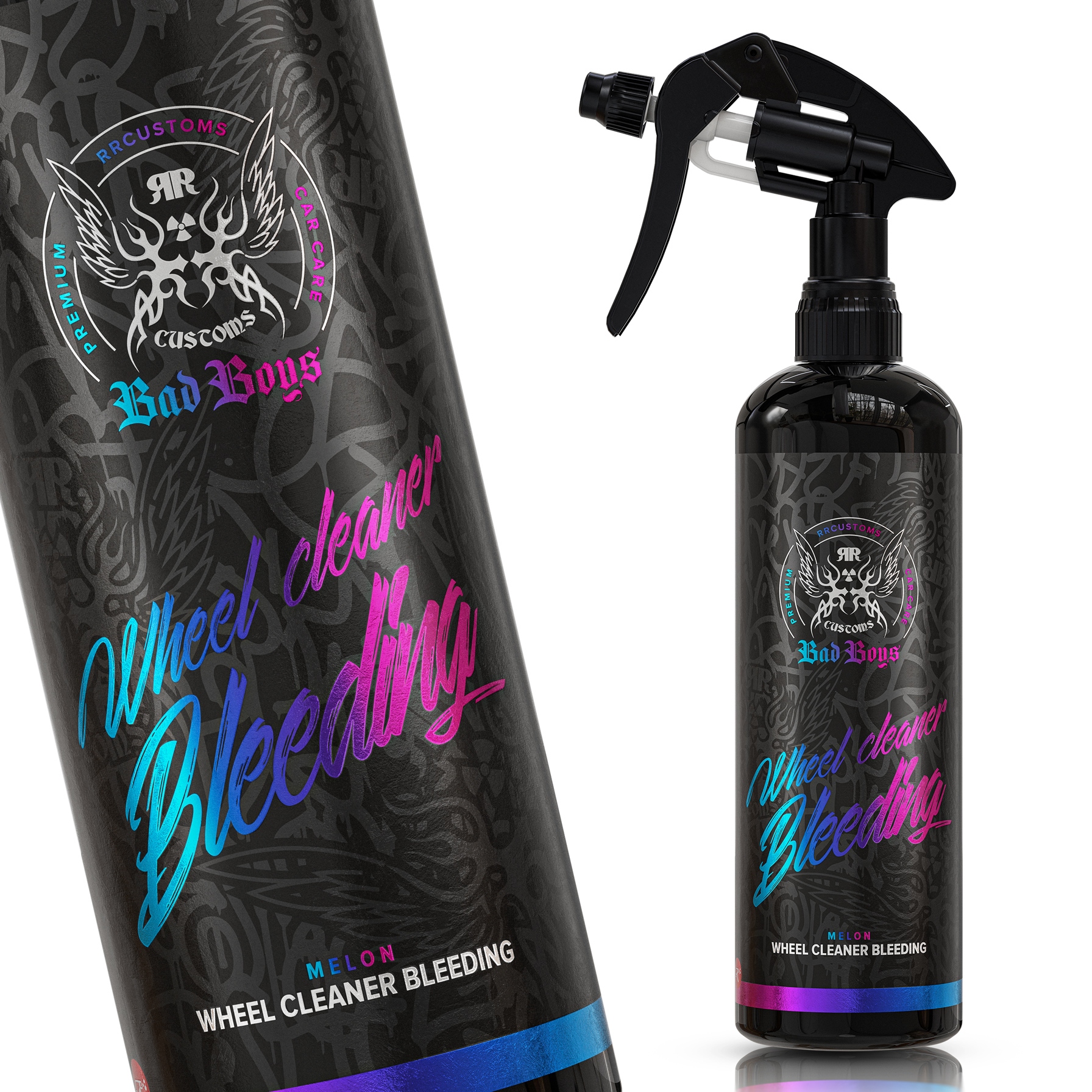 Płyn Do Mycia Felg Krwawa Felga Żel Rr Customs Wheel Cleaner Bleeding 500ml