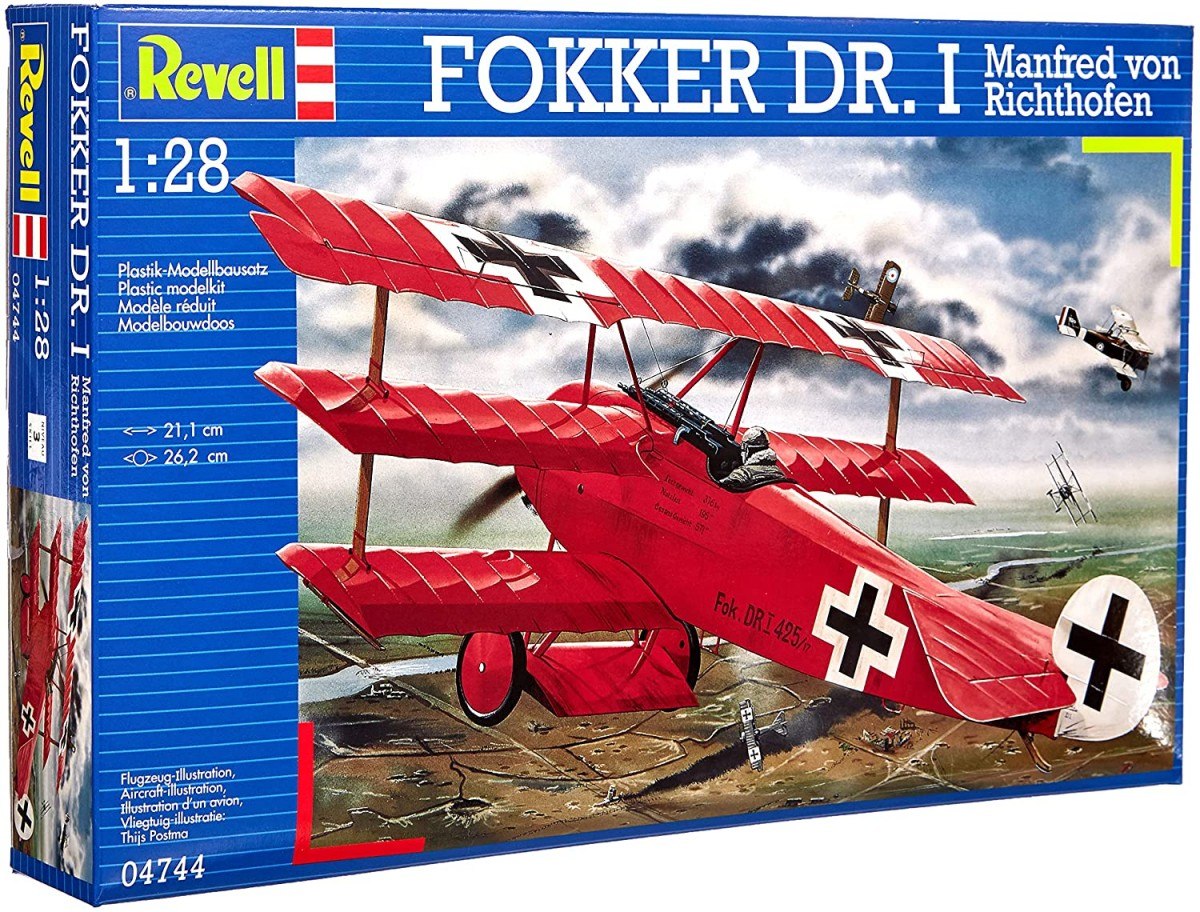 Model plastový Fokker Dr.I Richthofen