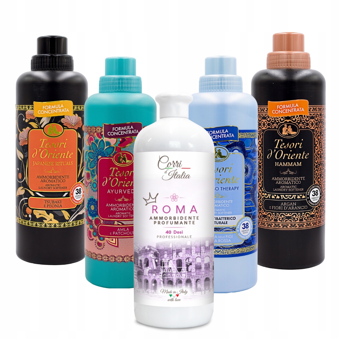 Sada Výjimečných oplachovacích kapalin Corri a Tesori Jath+r
