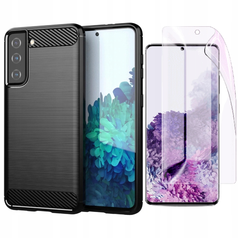 

Etui Pancerne Case Carbon Do Galaxy S21+ + Folia