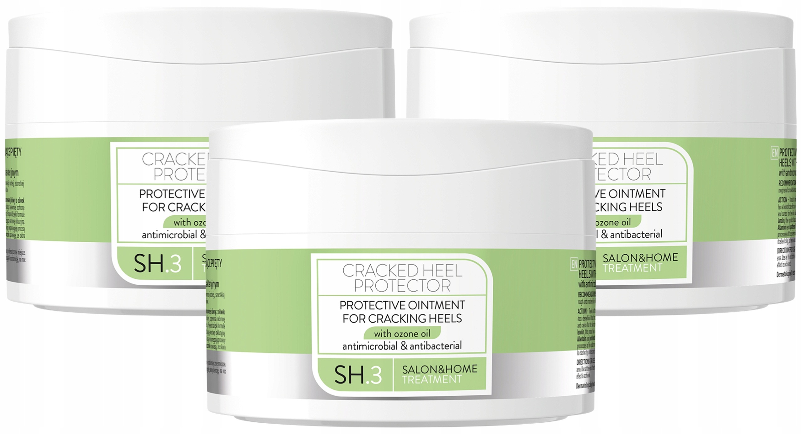 3 x Cracked Heel Protector Ochranná mast na popraskané paty 200 Ml Pharm Foot