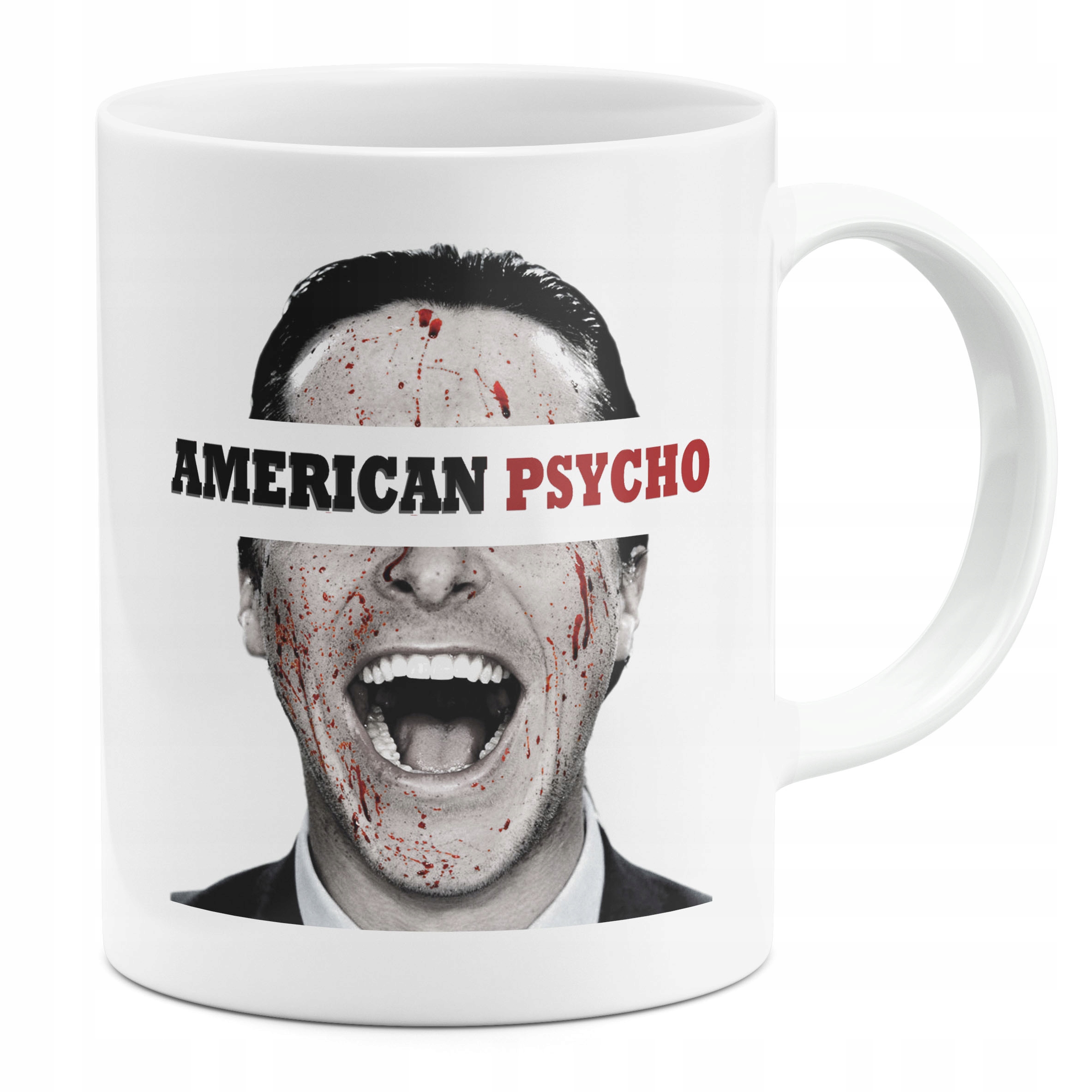 

Kubek American Psycho Christian Bale Film Horror