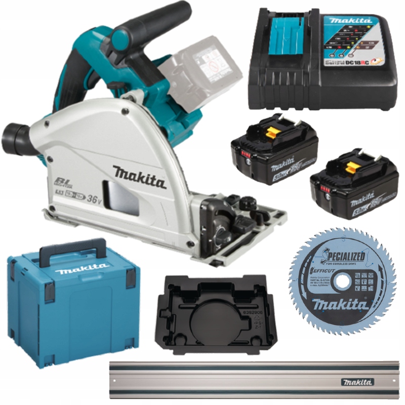 

Makita DSP600ZJ Piła 165mm+ Szyna 1,5M Zasilanie