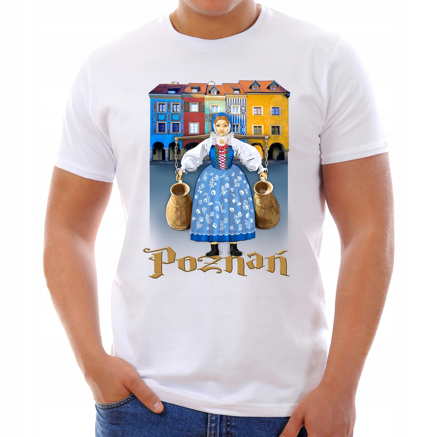 

Koszulka Poznan Bamberka (M):: M,: biały