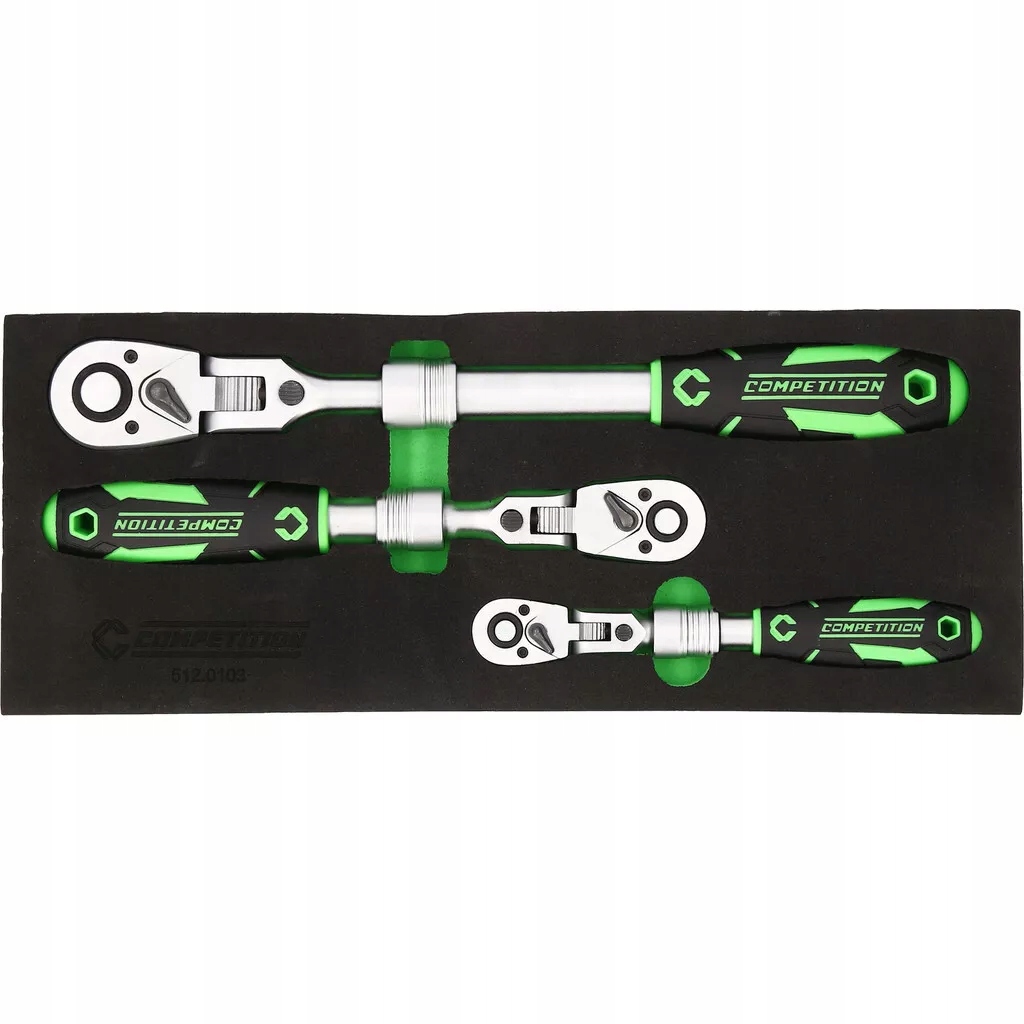 Teleskopická račňa, 1/4"+3/8"+1/2" 3-dielny set Kstools 512.0103