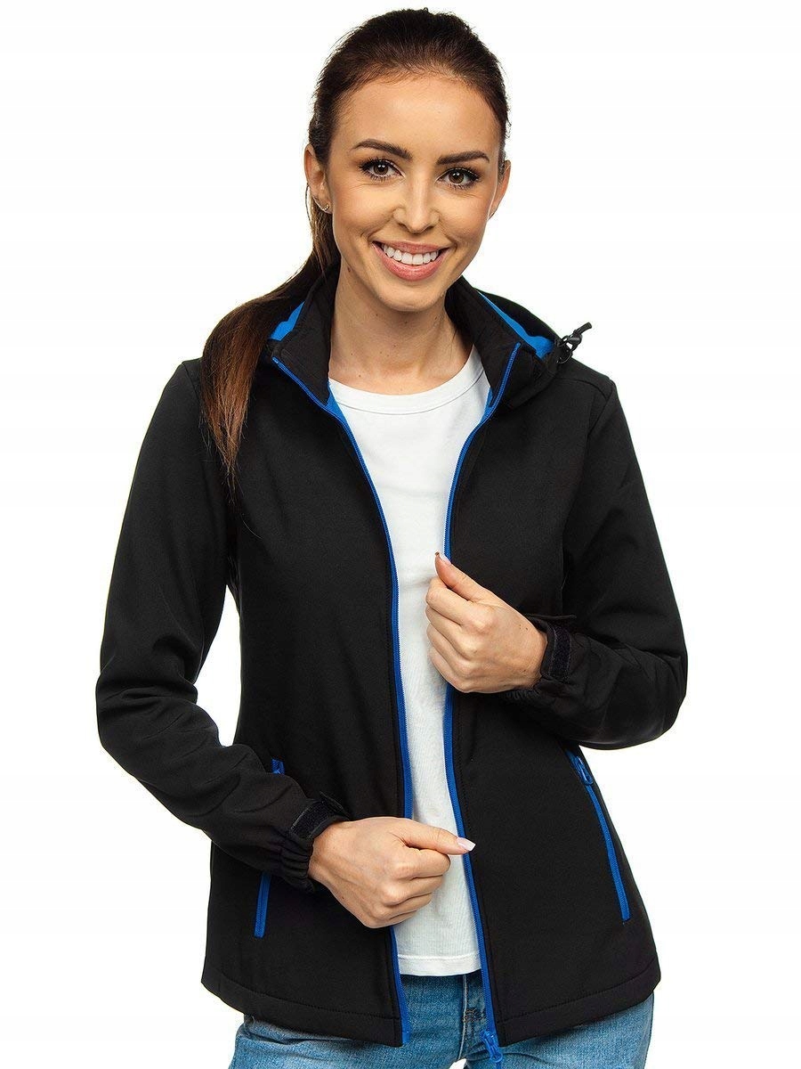 

Kurtka Softshell Czarno-niebieska HH018 Denley_xl