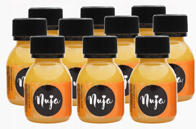 Shot z kurkumy Zestaw 9 sztuk