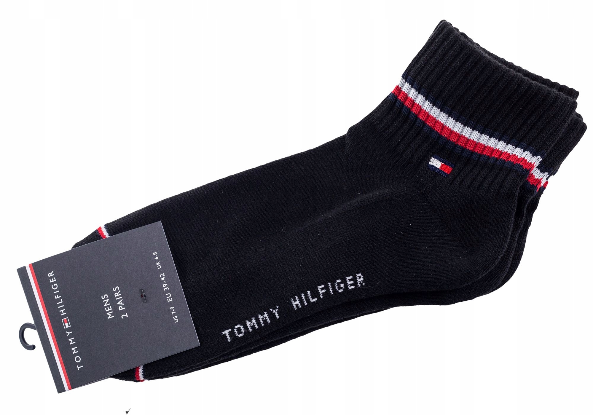 TOMMY HILFIGER MĘSKIE SKARPETKI STOPKI 2P R: 47-49 Marka Tommy Hilfiger