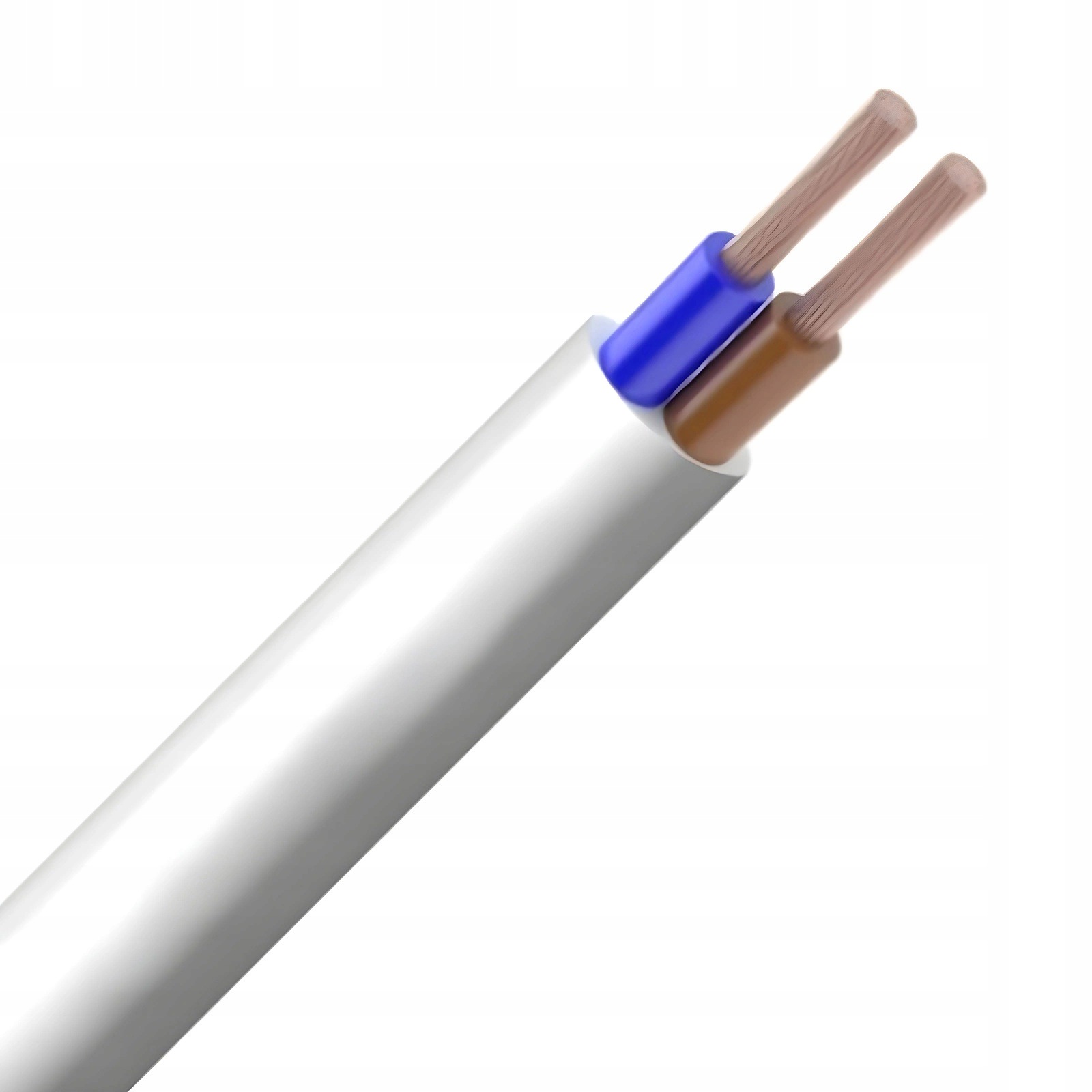 Elektrický obytný kabel Omy 300/300V 2x1 mm 99 m Elektrokabel