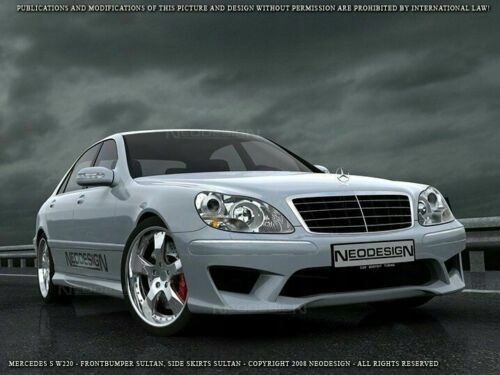 BODY KIT MERCEDES W220 ZESTAW ZDERZAKÓW I PROGÓW NOWE PODKŁAD W220